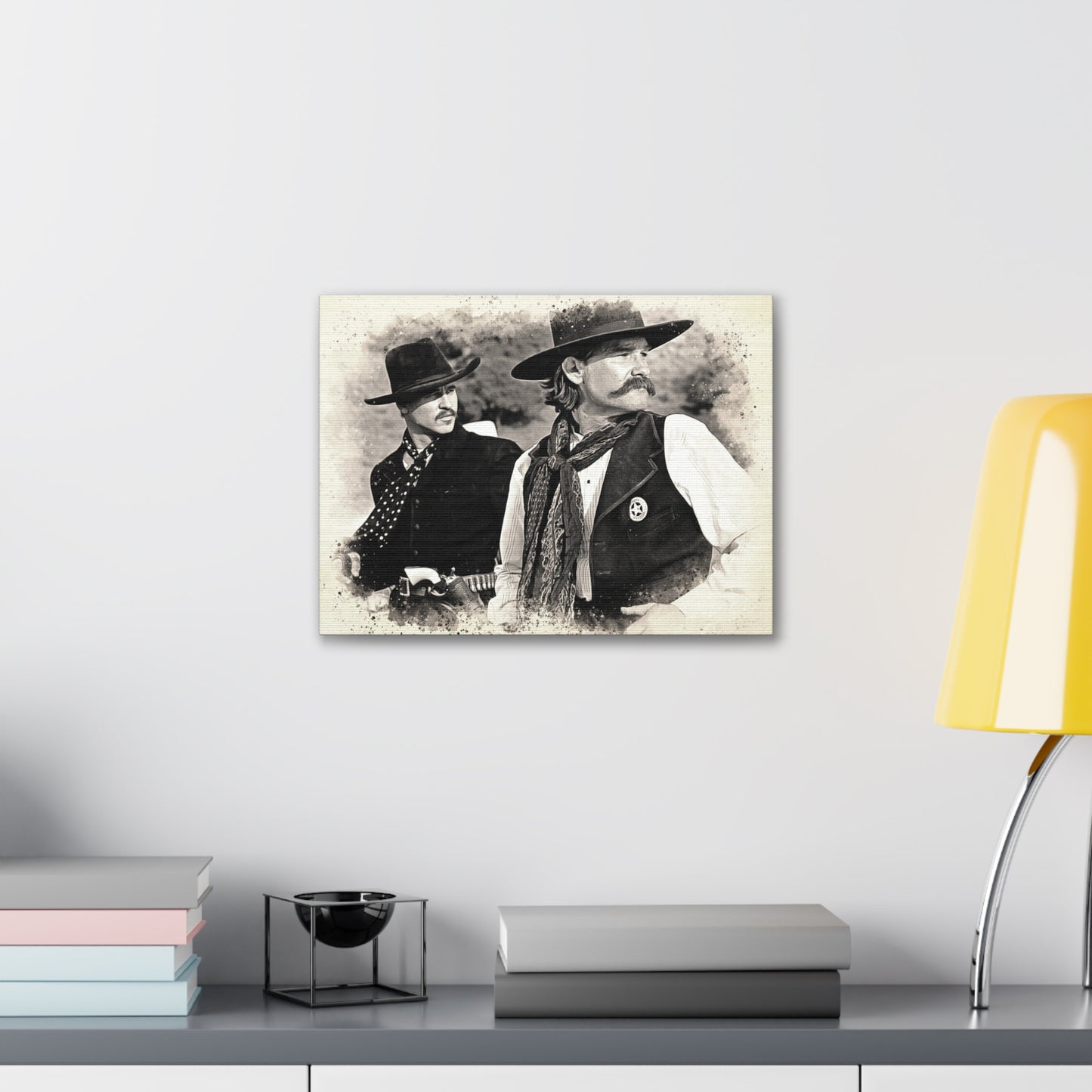 Doc & Wyatt Canvas Print