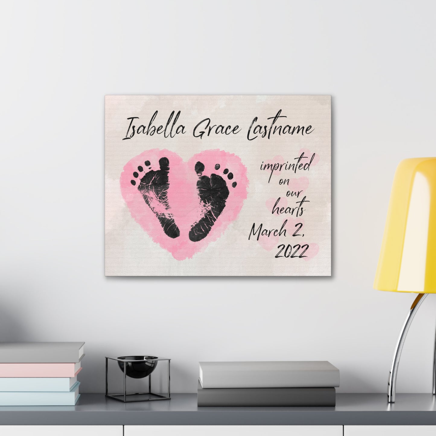 Baby Imprint Canvas