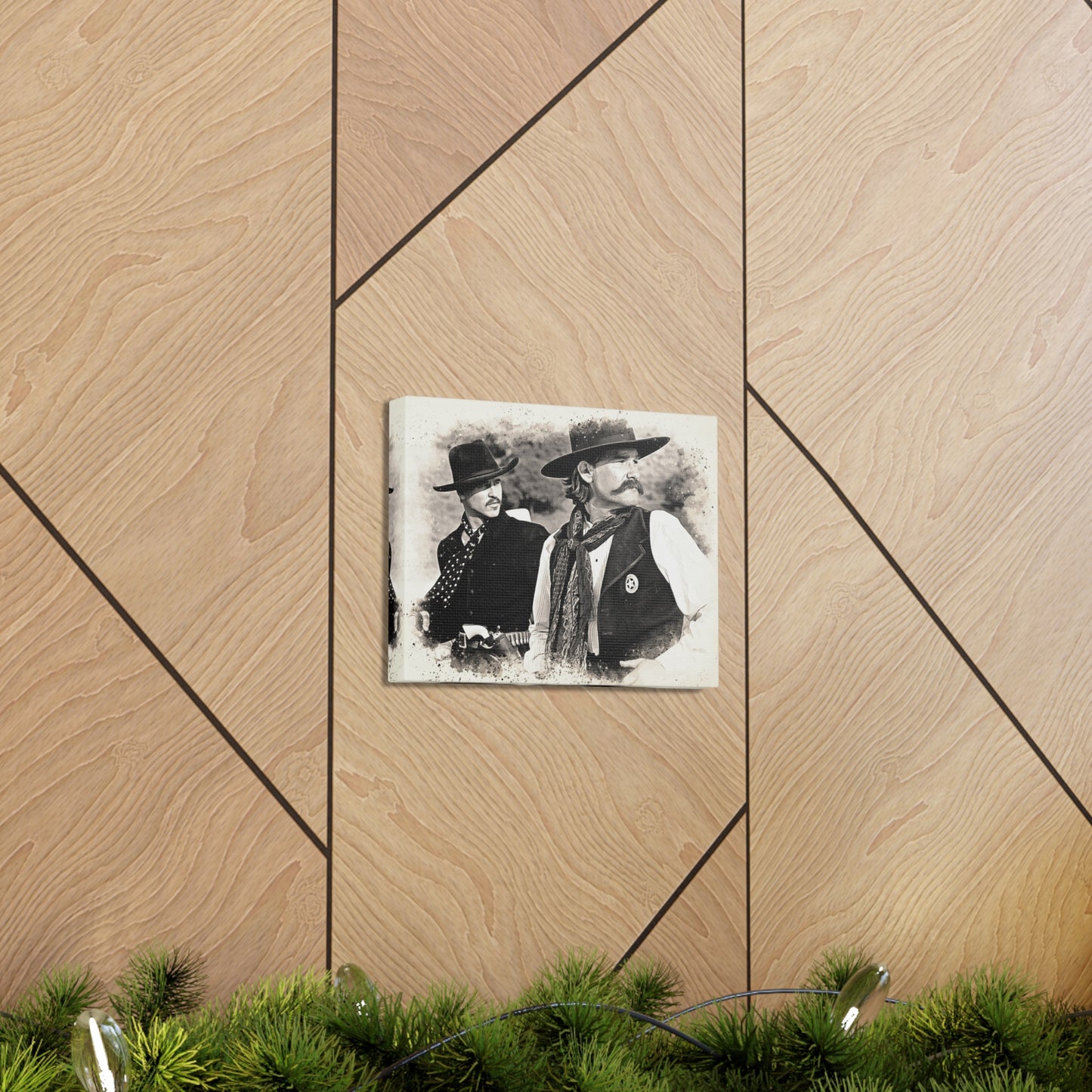 Doc & Wyatt Canvas Print