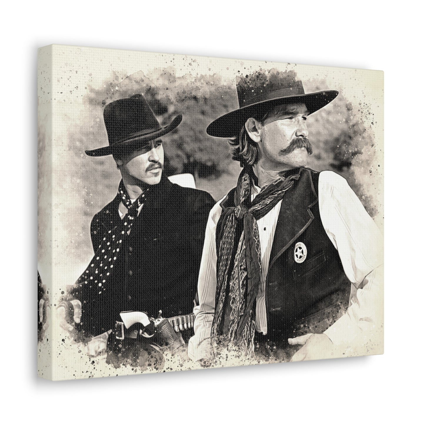 Doc & Wyatt Canvas Print