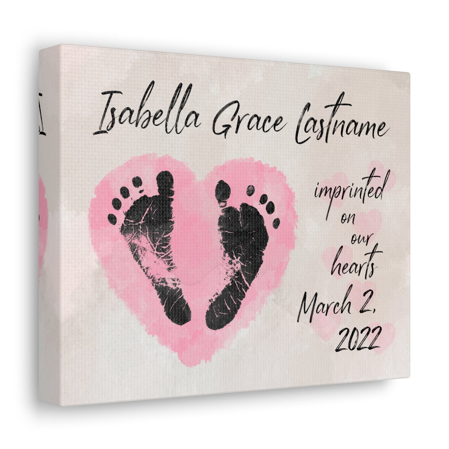 Baby Imprint Canvas