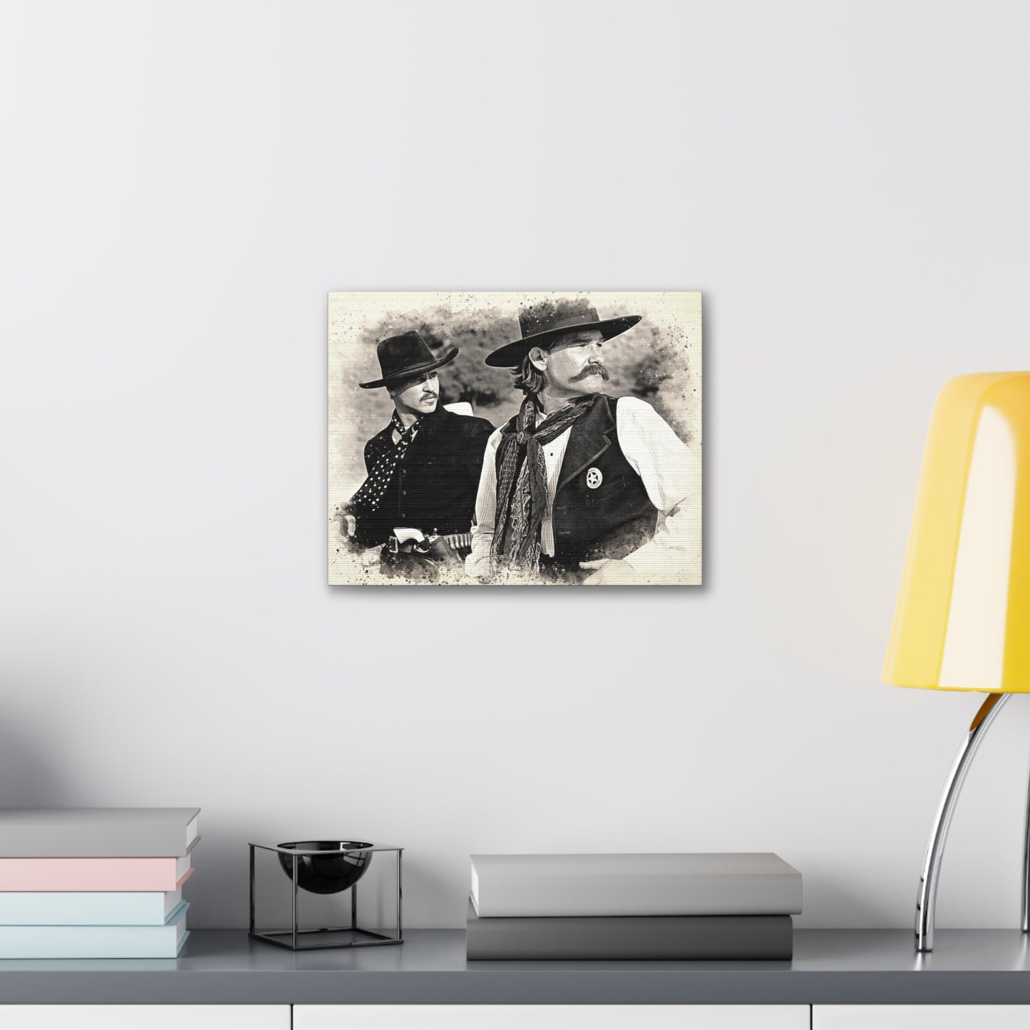 Doc & Wyatt Canvas Print