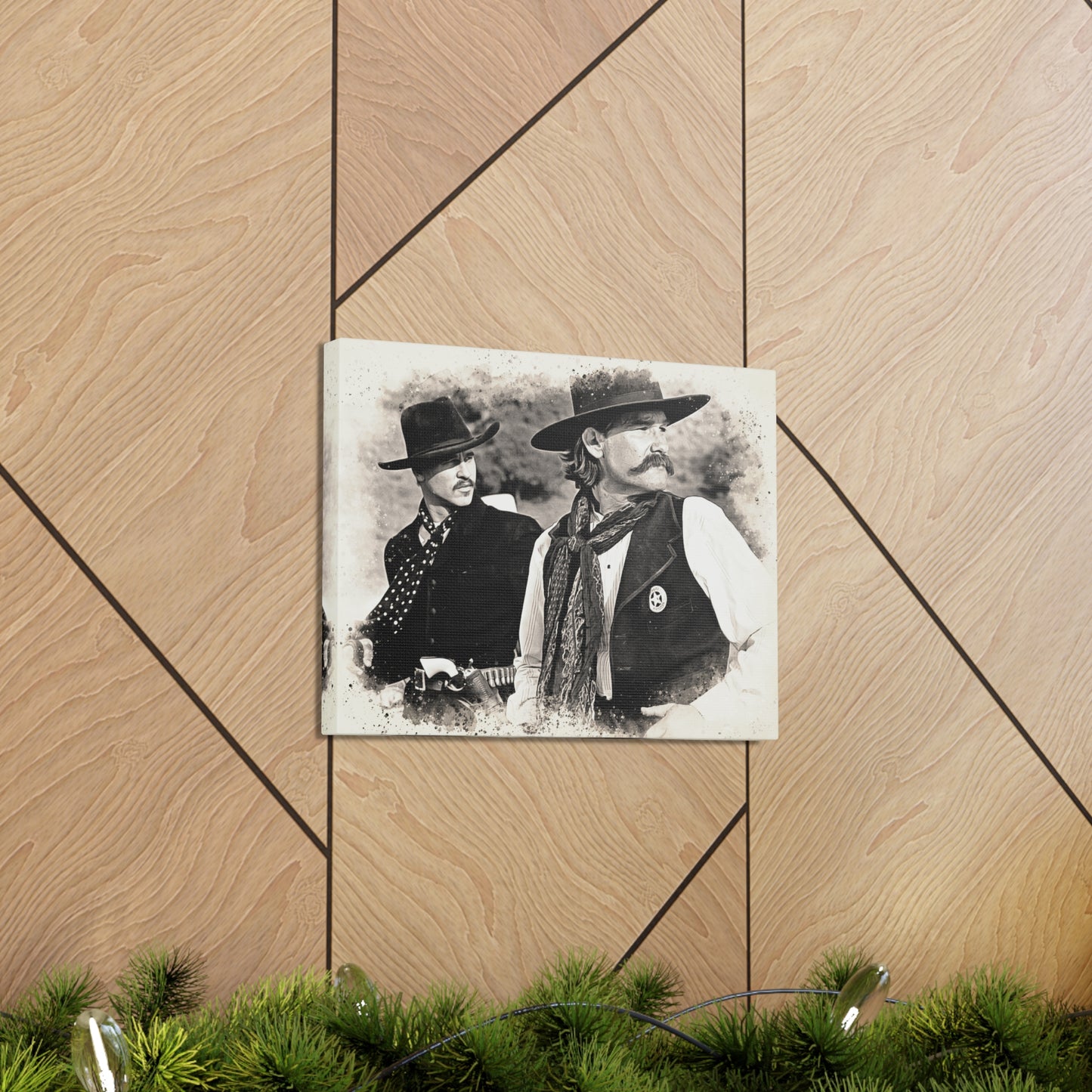 Doc & Wyatt Canvas Print