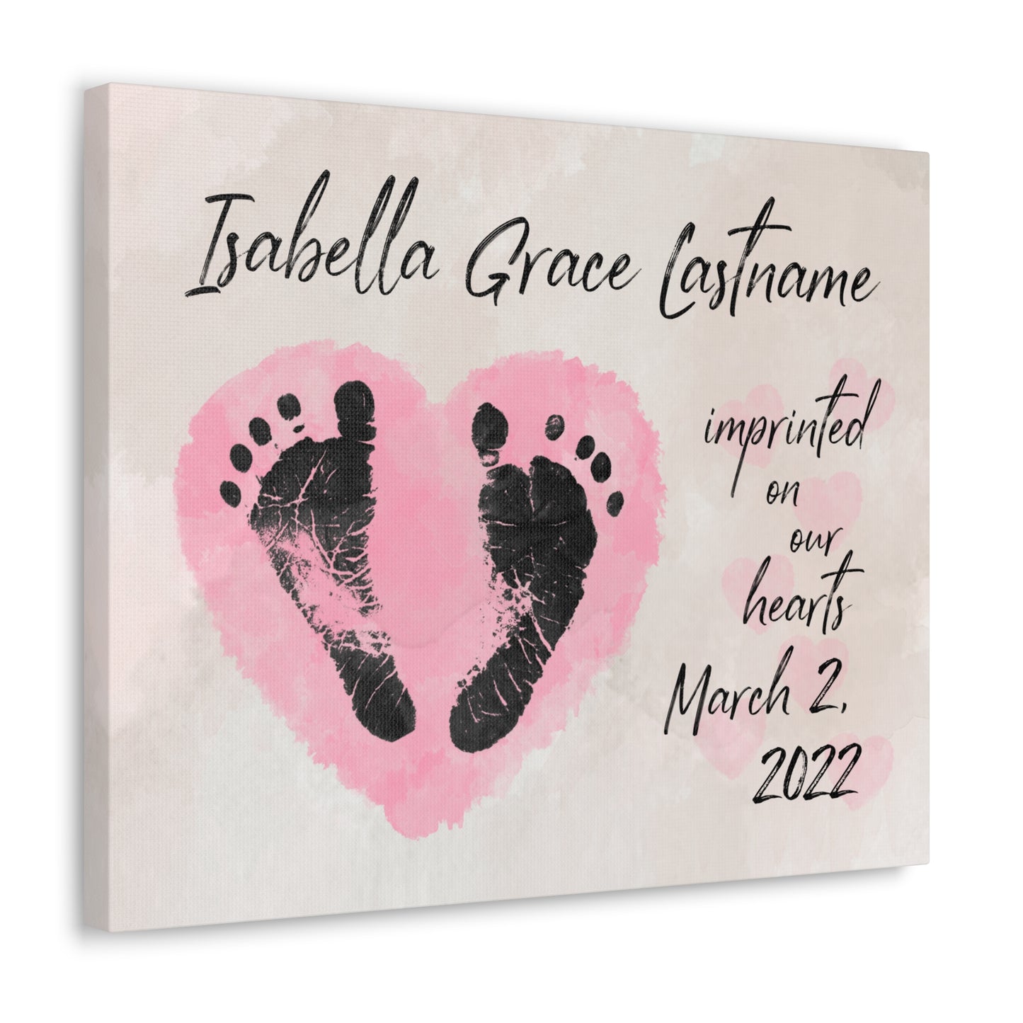 Baby Imprint Canvas