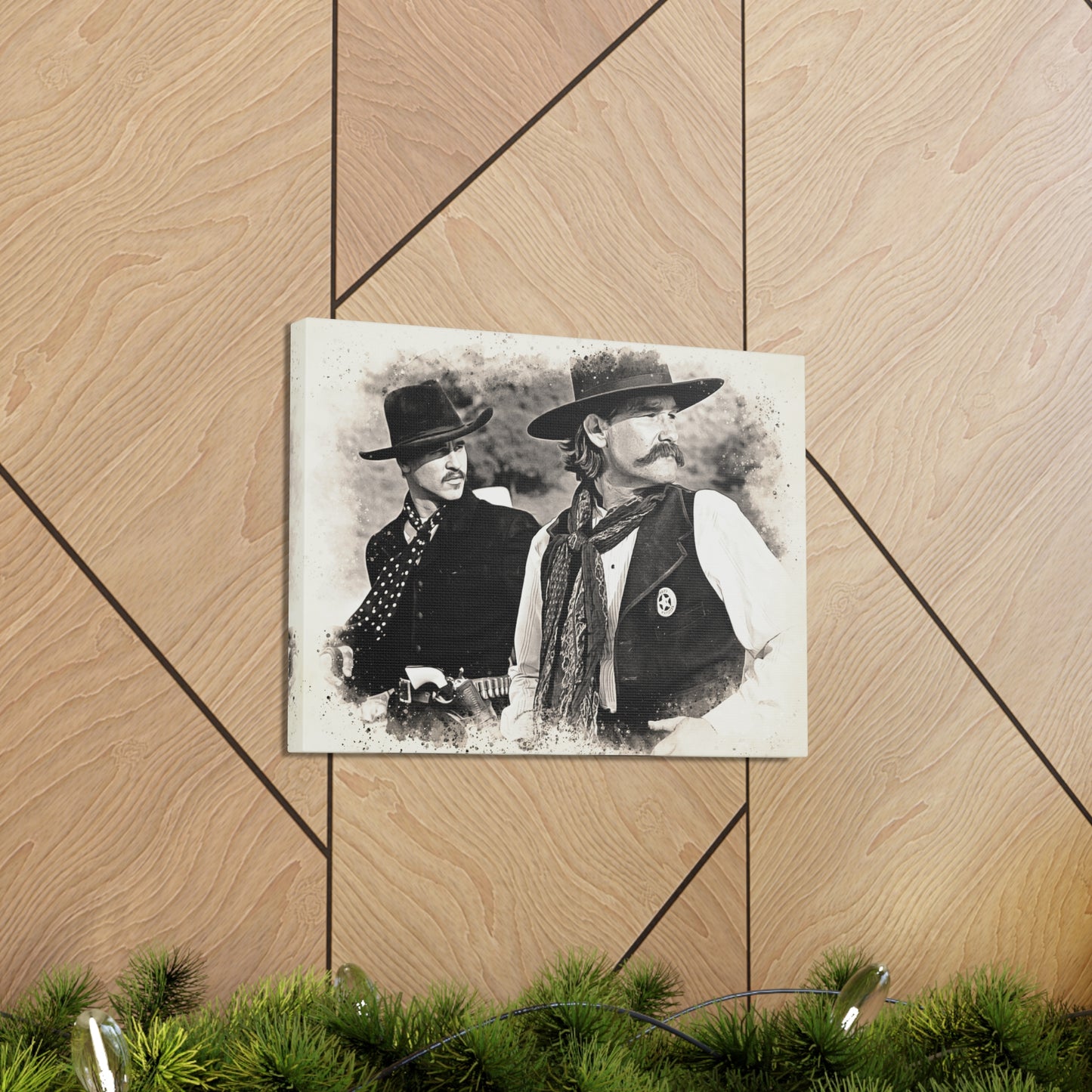 Doc & Wyatt Canvas Print