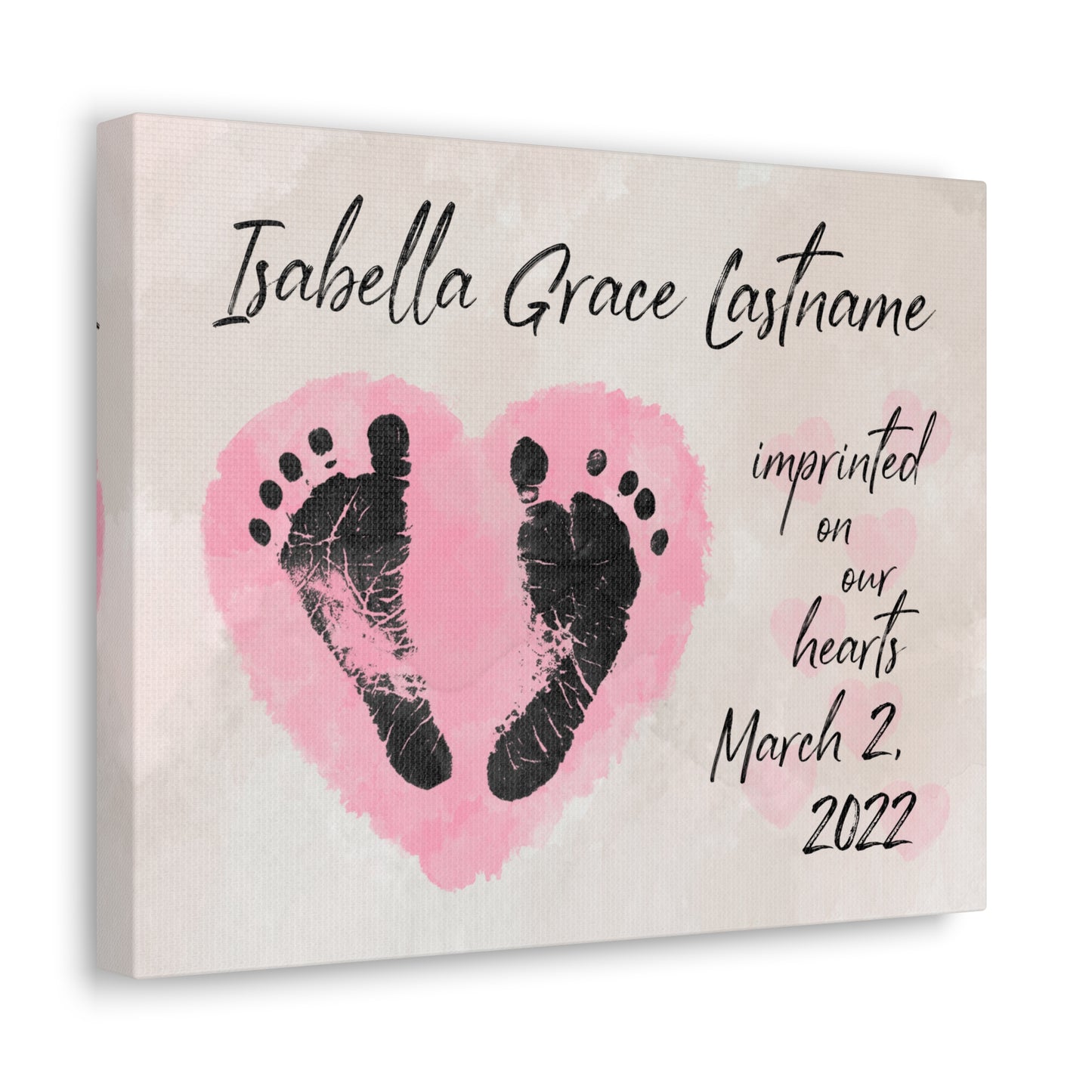 Baby Imprint Canvas