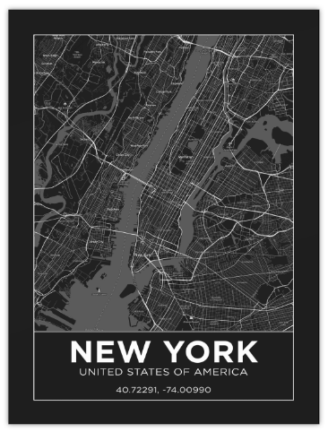 Custom City Posters